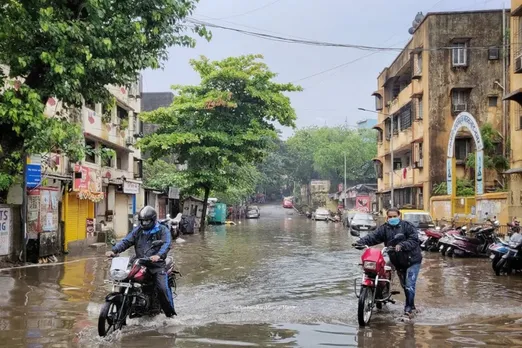 Map of Indian states under IMD heavy rain alert