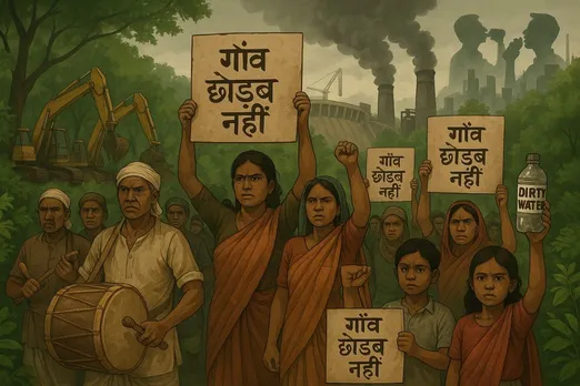 What message Adivasi resistance anthem to protect Jal Jungle Jameen give us