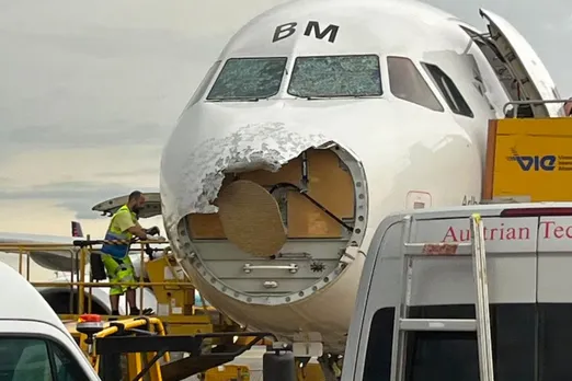Hailstorm causes major damage to plane: How does it affect Airlines?