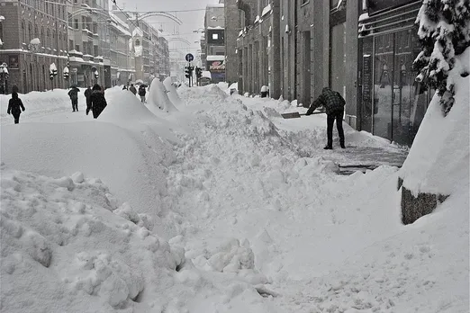Europe weather winter