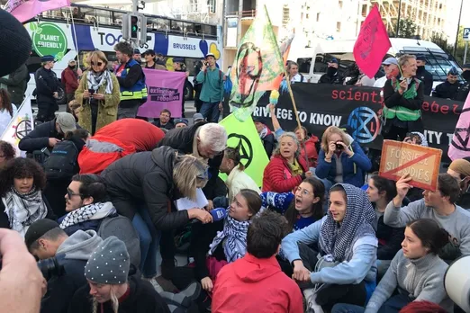 Greta Thunberg detained in Brussels