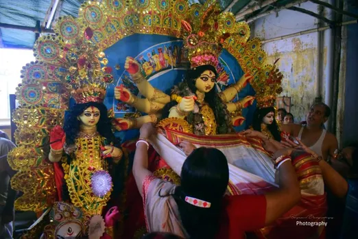 Durga Puja in Traditional Bonedi