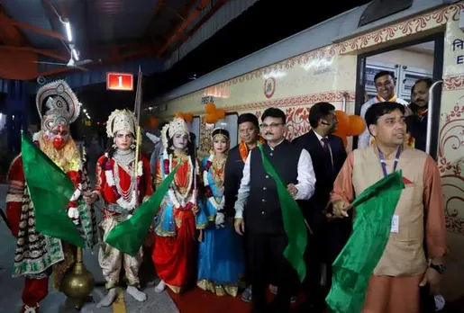 What's the controversy of Ramayana Express train