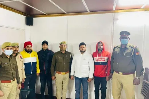 Who is Sachin Sharma arrested for firing on Owaisi