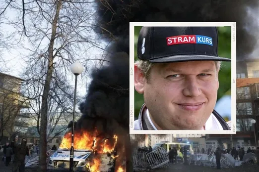 rasmus paludan far right extremist behing seden riot
