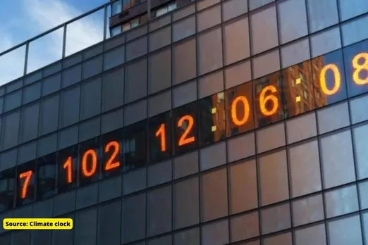 Earth has a deadline, But we can turn it into our lifeline” Climate clock