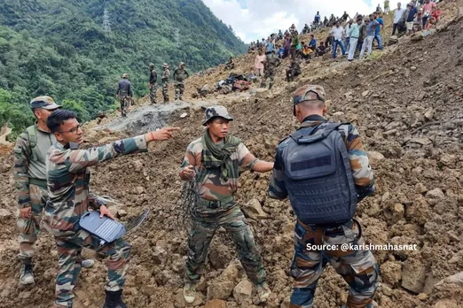 Manipur Landslides and railway projects