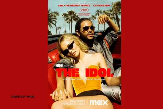 HBO show the idol poster