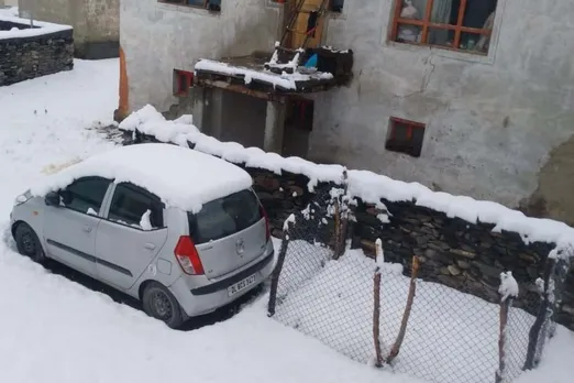 Snowfall in J&K