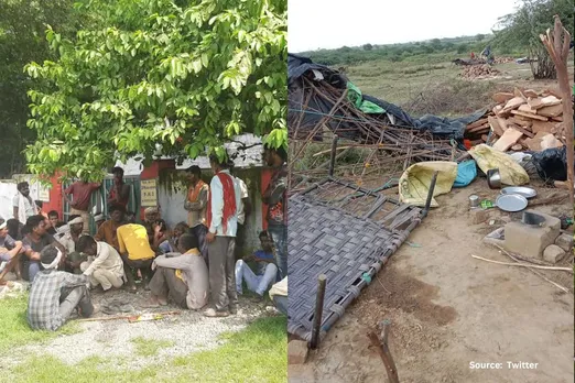 Morena: Tribal home demolished by Forest department in Madhya Pradesh