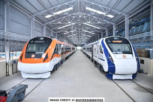 Vande Bharat Train with sleeper coaches