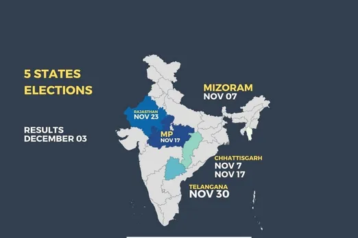 5 states assembly elections