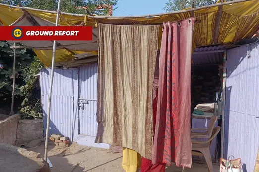 Meat selling behind curtains in MP