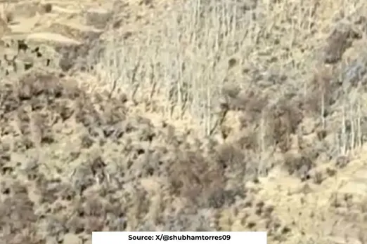 Lahaul Valley is dry and brown this year used to be in white blanket of snow by this time