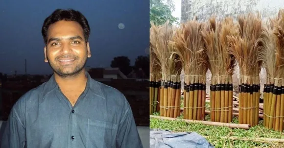 Bamboo Broom