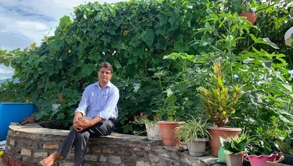 Organic Farming on Terrace
