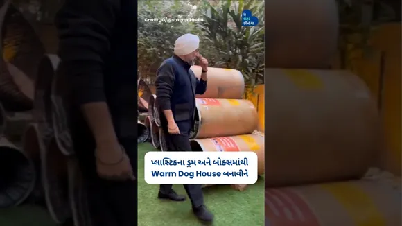 1200 થી વધુ ઘરો બનાવીને રસ્તાના પ્રાણીઓને ઠંડીથી રાહત આપી છે. જગજીત આ લોકોને મફતમાં વહેંચે છે.