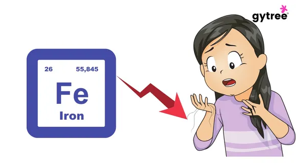 Can iron deficiency cause hair fall?