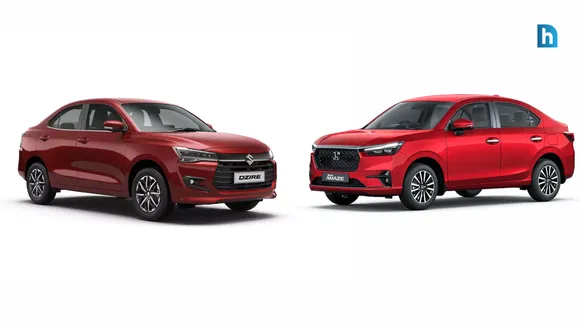 Honda Amaze vs Maruti Dzire