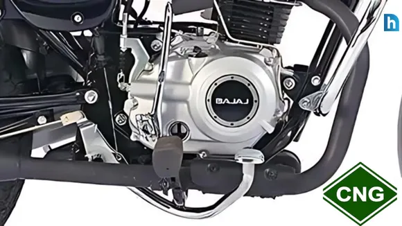 World's First Bajaj CNG Bike