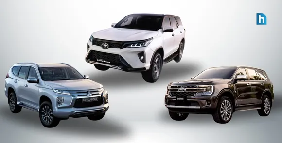 fortuner endevour pajero