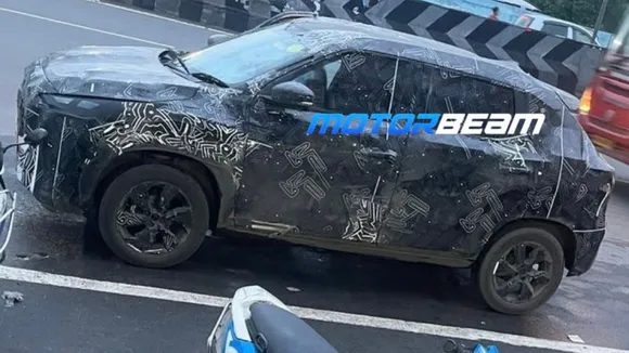 2024 Nissan Magnite Facelift Spied