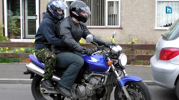 Rider and Pillion