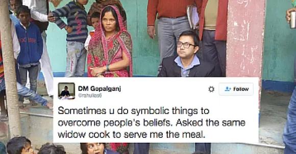 अन्धविश्वास तोड़ने के लिए बिहार के इस मजिस्ट्रेट ने लिया एक अनोखा कदम!