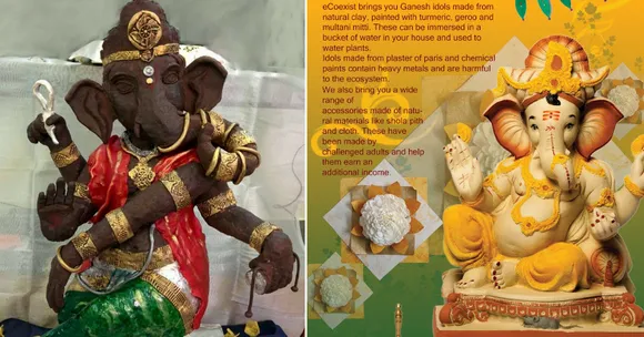 गणपति की 5 ऐसी मूर्तियाँ, जो पर्यावरण को नुकसान नहीं पहुंचाएंगी!