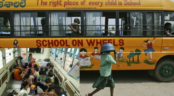 मुंबई का यह अनोखा स्कूल, जहां बच्चे स्कूल नहीं जाते बल्कि स्कूल उनके घर आता है!