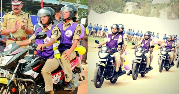 'वीमेन ऑन व्हील्स': 47 महिला पुलिस अफ़सर अब सम्भालेंगी हैदराबाद में सुरक्षा का जिम्मा!