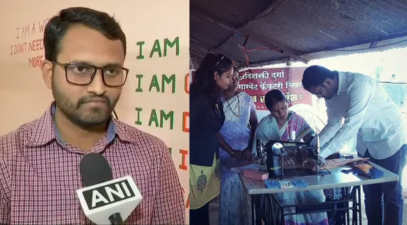पुणे: आदिवासी महिलाओं को पुराने कपड़ों से पैड बनाने की ट्रेनिंग दे रहा है यह युवक!