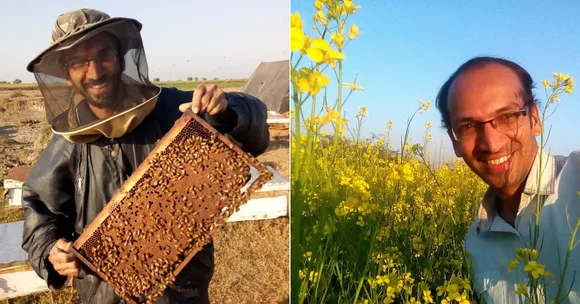 मधुमक्खियों को देश भर के खेतों में ले जाकर, किसानों की फ़सल दुगनी कर रहा है यह युवक!