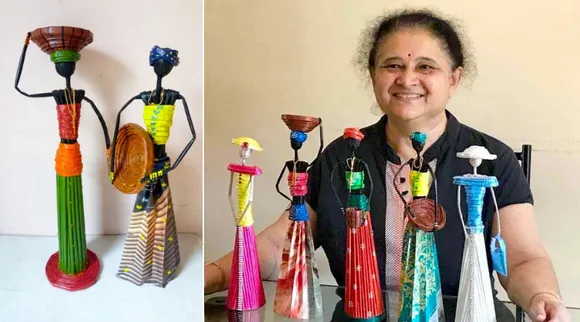 पुराने अख़बारों के इस्तेमाल से कैसे सजाए घर, सीखिए नासिक की इस गृहणी से!