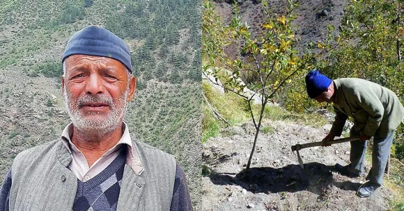 Apple man indra singh bisht