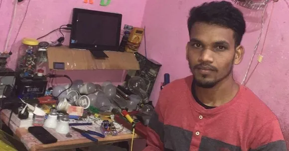 Bulb boy of jharkhand