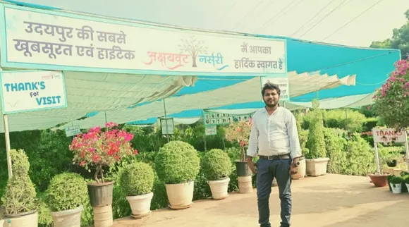 राजस्थान: अकाउंटेंट की नौकरी छोड़ शुरू किया नर्सरी बिज़नेस, करते हैं लाखों का कारोबार