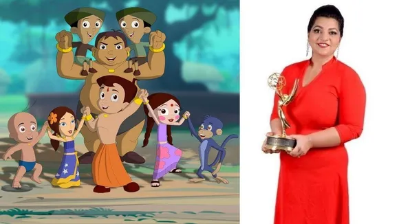 मिलिए मशहूर कार्टून शो ‘छोटा भीम’ की लेखिका से, जिन्हें मिला है एमी अवार्ड
