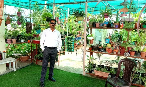 छत पर हैं अंजीर, रुद्राक्ष, अजवाइन, इंसुलिन समेत 1250 पेड़-पौधे, AC की नहीं पड़ती ज़रूरत