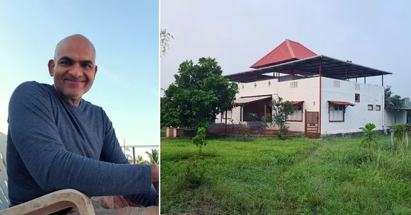 अपनी ही ज़मीन से निकली मिट्टी से बनाया घर, लगाए 800 पेड़-पौधें, न AC, न कूलर, न बिजली बिल
