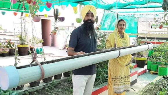 Avatar Singh farming In Pipe
