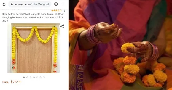 भारतीय संस्कृति से प्रभावित हो रहे हैं विदेशी, हज़ारों रुपयों में बिक रहा है 'तोरण'