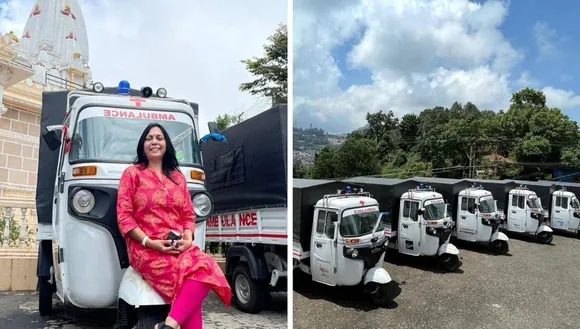 Radhika's Cafe Closed Due To COVID, Gave Auto Rickshaw Ambulance Service