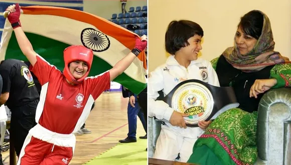 बधाई! महज़ 13 साल की उम्र में कश्मीर की तजामुल दूसरी बार बनीं वर्ल्ड किक बॉक्सिंग चैंपियन