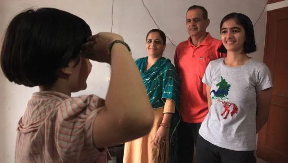 NDA Topper, Shanan Dhaka with her family