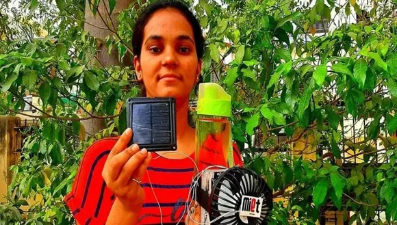 Solar cooling belt innovated by Anchal Singh from Varanasi, Uttar Pradesh