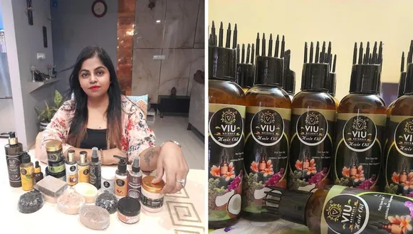 Handmade natural products by VIU Naturals owned by Rakhi Shrivastav From Raipur