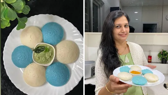 blue idli