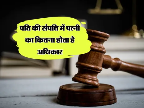 Property Rights : पति की संपत्ति में पत्नी का कितना होता है अधिकार 