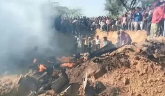 IAF Jets Crash In Madhya Pradesh